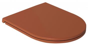 ISVEA INFINITY WC sedátko, SLIM, odnímatelné, Soft Close, terracotta 40KF0548I-S