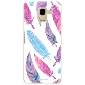 iSaprio Feather Pattern 10 pro Samsung Galaxy J6 (feather10-TPU2-GalJ6)