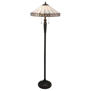 Stojací lampa Tiffany Tatienne - Ø 51* 160 cm 5LL-5210