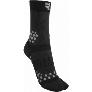 Runto TRAIL Kompresní sportovní ponožky, černá, velikost 44-47