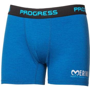 Progress MW SKN Pánské merino boxerky, modrá, velikost XL