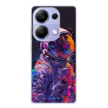 Odolné silikonové pouzdro iSaprio - Neon Astronaut - Xiaomi Redmi Note 13 Pro