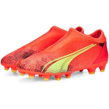 Puma ULTRA MATCH LL FG/AG JR Dětské kopačky, červená, velikost 38