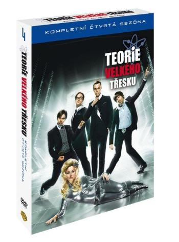 Teorie velkého třesku 4. sezóna - 3 DVD (24 dílů)