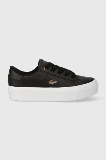 Sneakers boty Lacoste Ziane Platform černá barva, 45CFA0013