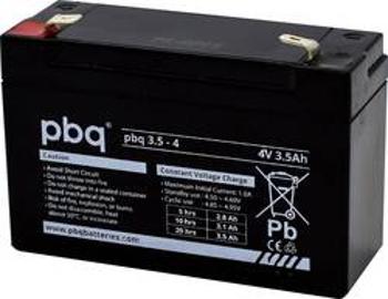 Olověný akumulátor PBQ PB-4-3,5 1694710, 3.5 Ah, 4 V