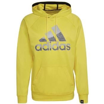 adidas GG BIG BOS HD Pánská mikina, žlutá, velikost M