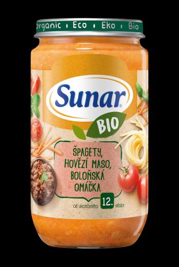 Sunar Bio Špagety, hovězí maso, boloňská omáčka 235 g