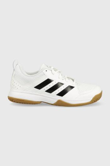 Dětské sneakers boty adidas Performance FZ4680 bílá barva