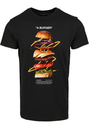 Mr. Tee A Burger Tee black - L