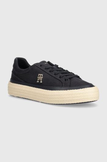 Tenisky Tommy Hilfiger VULC dámské, tmavomodrá barva, FW0FW07673