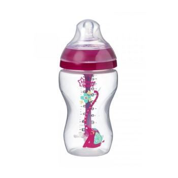 Tommee Tippee Kojenecká láhev C2N Anti-Colic Girl 340 ml 3m+