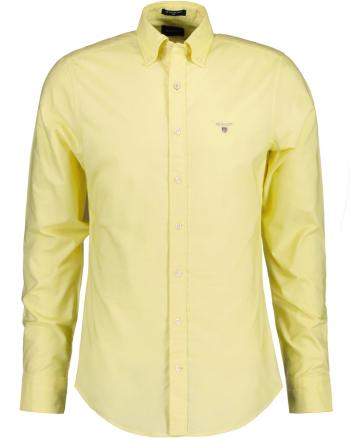 KOŠILE GANT SLIM OXFORD SHIRT BD žlutá M