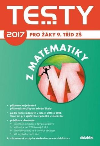 Testy z matematiky 2017 Příprava na přijímací zkoušky na víceletá gymnázia - Zelený P.