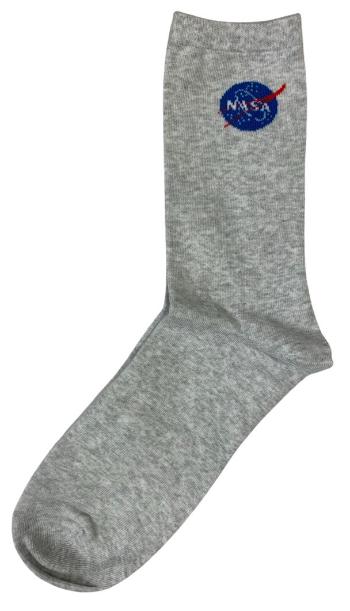 EPlus Pánske ponožky - NASA sivé Velikost ponožek: 43/46