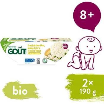 Good Gout BIO Treska pestrá s květákem a brambůrky (2× 190 g) (3760269312708)