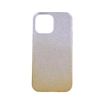 TopQ iPhone 13 Pro Max glitter stříbrno-oranžové 64230 (Sun-64230)