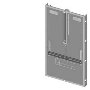 Nosná deska pro čítač Siemens 8GS40076, ALPHA-ZS, Zahlertragplatte 375 mm dolů...