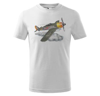 Tričko Focke-Wulf Fw 190 - dětské (Velikost: 110)