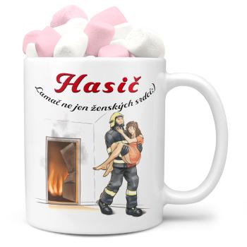 Hrnek Hasič – lamač (Náplň hrníčku: Marshmallow)