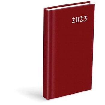 Diář 2023 D802 PVC Red