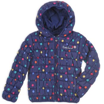 Dívčí zimní bunda LITTLE MARCEL PUNTÍK fialová Velikost: 164