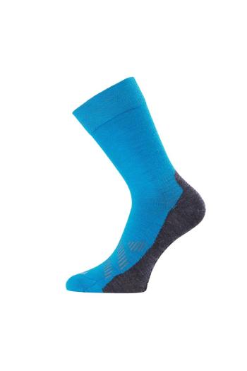 Lasting merino ponožky FWJ modré Velikost: (38-41) M