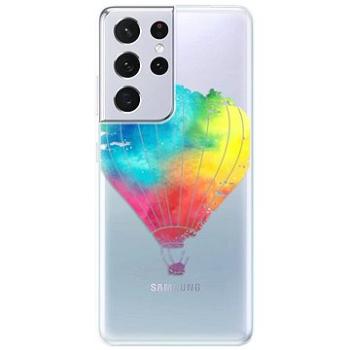 iSaprio Flying Baloon 01 pro Samsung Galaxy S21 Ultra (flyba01-TPU3-S21u)