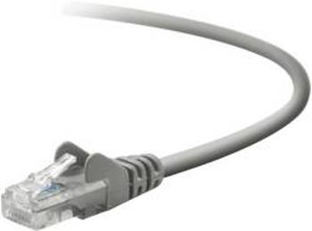 Síťový kabel RJ45 Belkin A3L791R10M-S, CAT 5e, U/UTP, 10.00 m, šedá