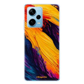 Odolné silikonové pouzdro iSaprio - Orange Paint - Xiaomi Redmi Note 12 Pro 5G / Poco X5 Pro 5G