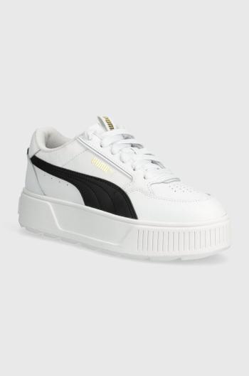 Kožené sneakers boty Puma Karmen Rebelle bílá barva, 387212