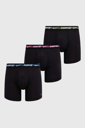 Boxerky Nike 3-pack pánské, růžová barva