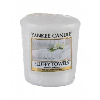 Yankee Candle Fluffy Towels 49 g vonná svíčka unisex