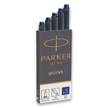 Dlouhé inkoustové bombičky Parker Quink - Inkoustové bombičky Parker modré
