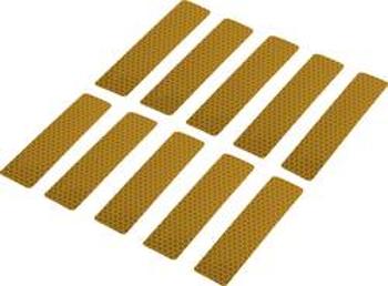 Adhesive strips TOOLCRAFT RTS25/100-YL 1563964, (d x š) 100 mm x 25 mm, žlutá, 10 ks