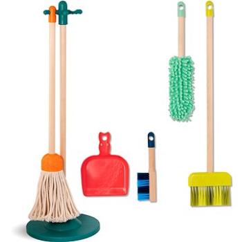 B-Toys Sada na úklid dřevěná Clean ‘n’ Play (062243444164)