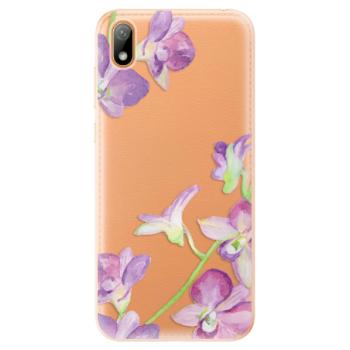 Odolné silikonové pouzdro iSaprio - Purple Orchid - Huawei Y5 2019