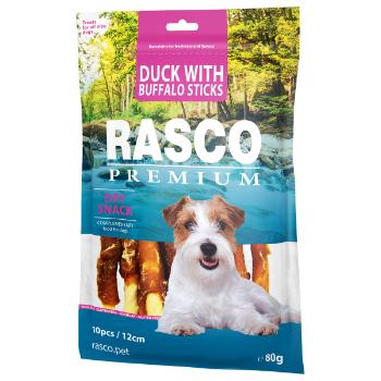 Tyčinky Rasco Premium bůvolí s kachním masem 80g