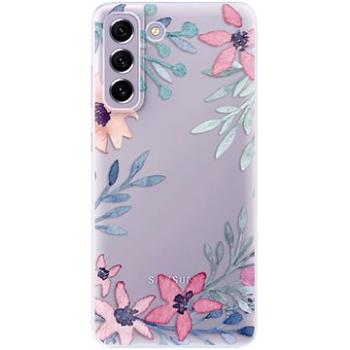 iSaprio Leaves and Flowers pro Samsung Galaxy S21 FE 5G (leaflo-TPU3-S21FE)
