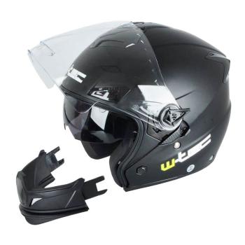 Moto helma W-TEC NK-850 Barva matně černá, Velikost XS (53-54)