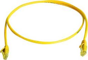 Síťový kabel RJ45 Telegärtner L00000A0295, CAT 6, U/UTP, 1.00 m, žlutá