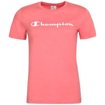 Champion CREWNECK T-SHIRT Dámské tričko, růžová, velikost XS