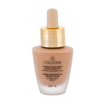 Collistar Serum Foundation Perfect Nude SPF15 30 ml make-up W 3 Nude na všechny typy pleti; proti vráskám; na rozjasnění pleti; na dehydratovanou pleť