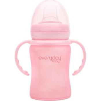 Everyday Baby Hrneček sklo odolný 150 ml rose pink