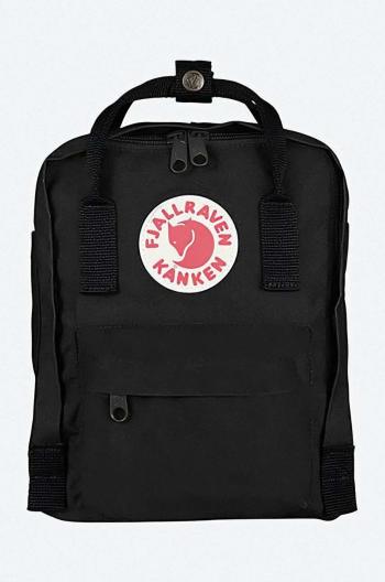 Batoh Fjallraven Kanken Mini černá barva, malý, s aplikací, F23561.550-550