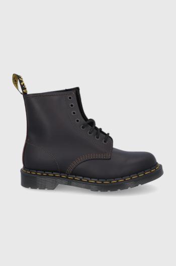 Kožené boty Dr. Martens pánské, černá barva