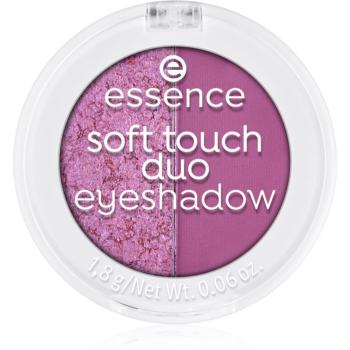 essence Soft Touch Duo oční stíny odstín 02 Berry Crush 1 g