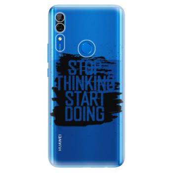 Odolné silikonové pouzdro iSaprio - Start Doing - black - Huawei P Smart Z