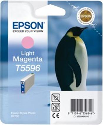 Epson T55964010 světle purpurová (light magenta) originální cartridge