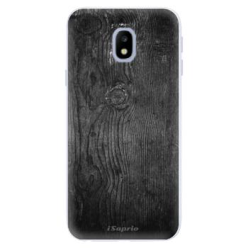 Silikonové pouzdro iSaprio - Black Wood 13 - Samsung Galaxy J3 2017